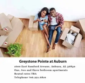 Greystone Apartments open new apartments Auburn AL