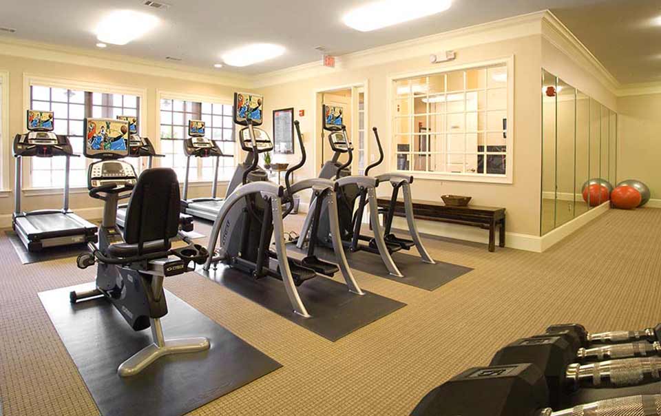 fully equipped gym Greystone farms Reserve Columbus GA Apartments