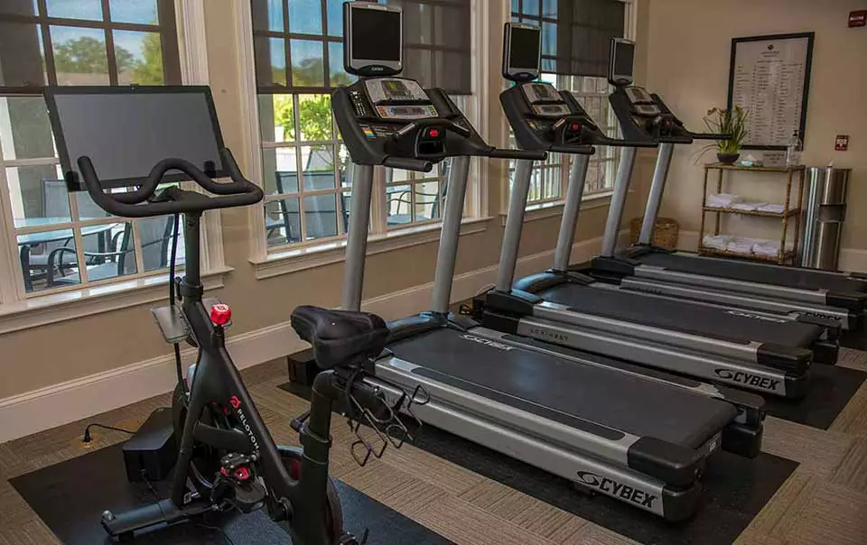 Fully equipped gym Greystone farms Reserve Columbus GA Apartments