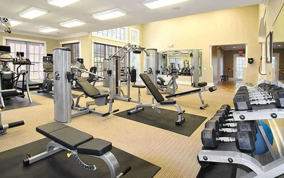 Greystone Properties Knoxville TN Summit Weight room