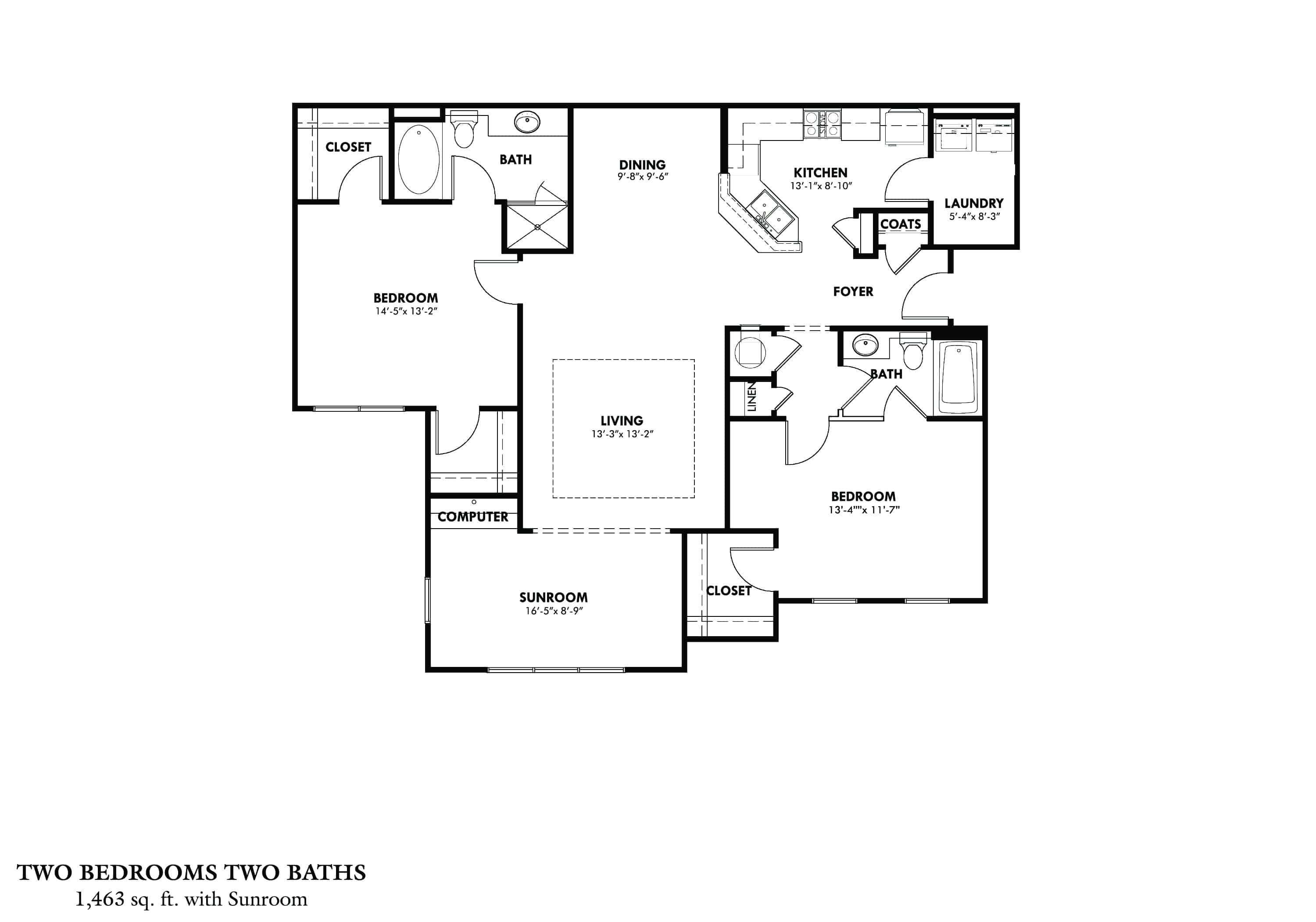 Two Bedroom (BSR) - Phase II